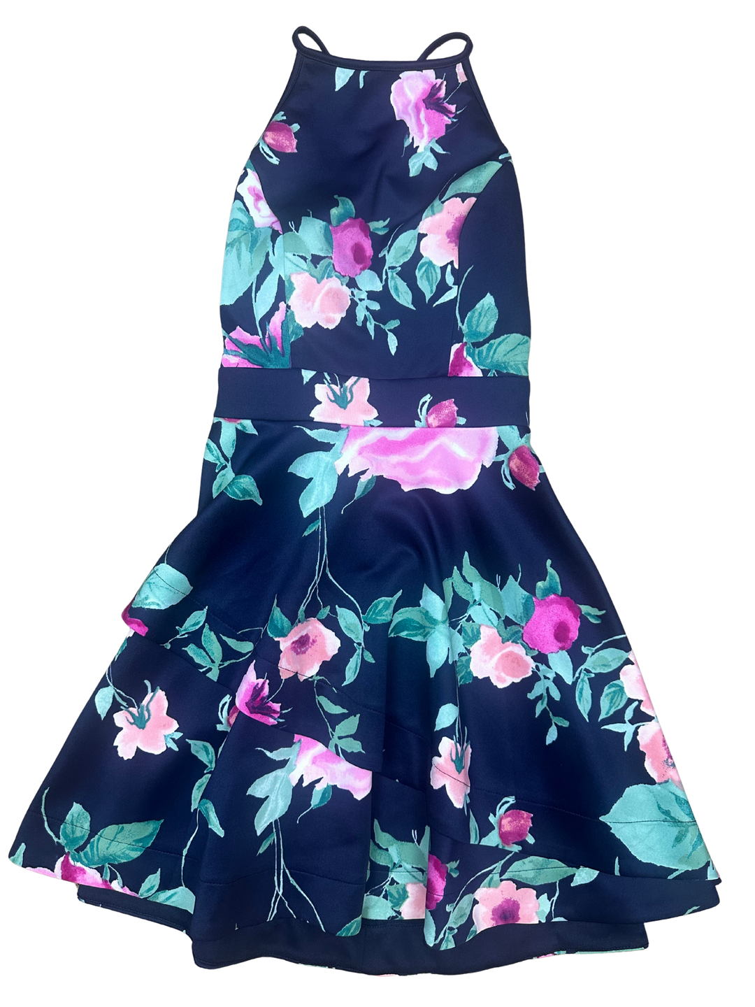 Speechless Blue Floral Dress Size 5