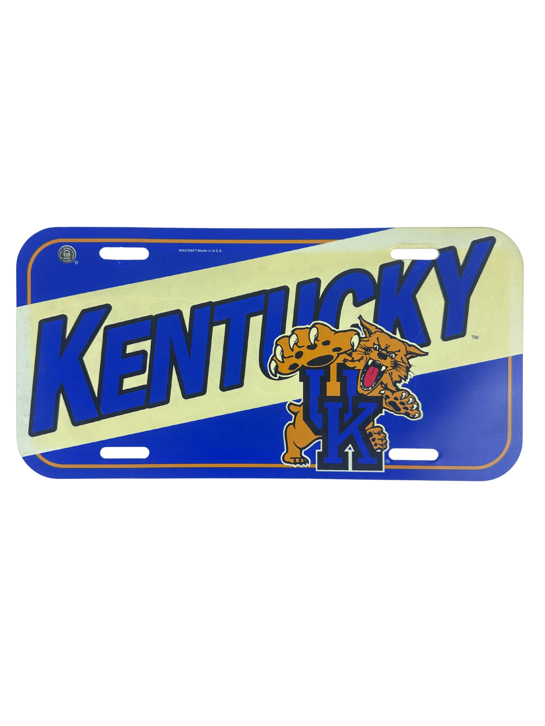 Vintage University of Kentucky License Plate