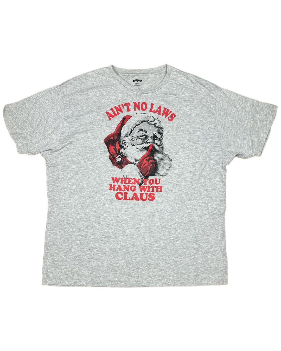 Santa Christmas Graphic T-Shirt (XXL)