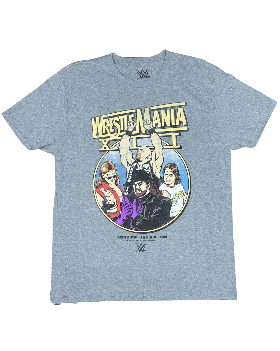 WWE WrestleMania XII Graphic T-Shirt (Large)