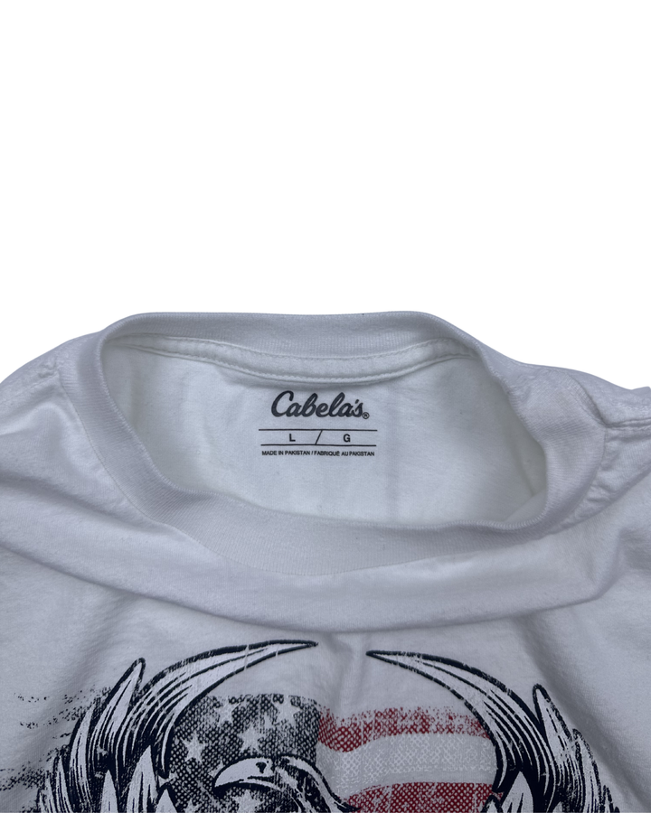Cabela's American Eagle Graphic T-Shirt (large)