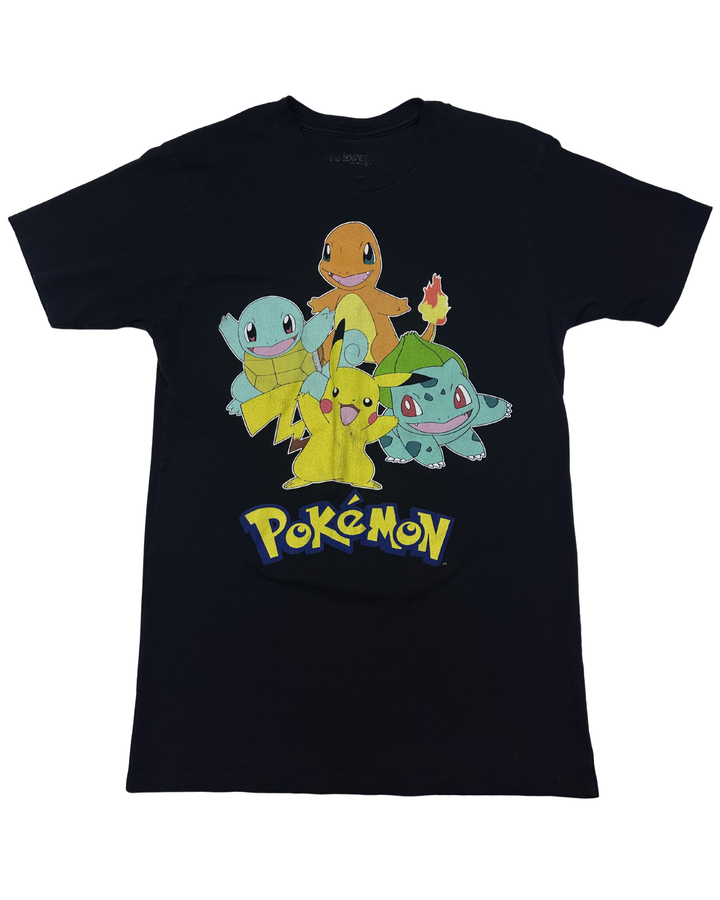 Pokemon Starter Characters Graphic T-Shirt (Medium)