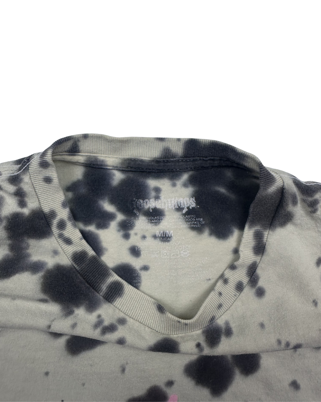 Goosebumps Abominable Snowman of Pasadena Tie-Dye T-Shirt (medium)