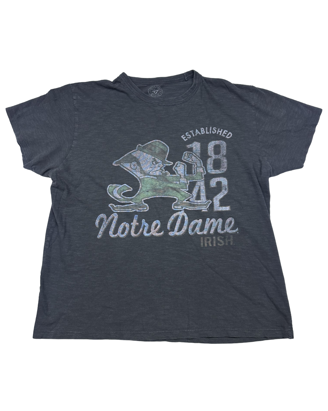 '47 Brand Notre Dame Fighting Irish Established 1842 Graphic T-Shirt (Medium)