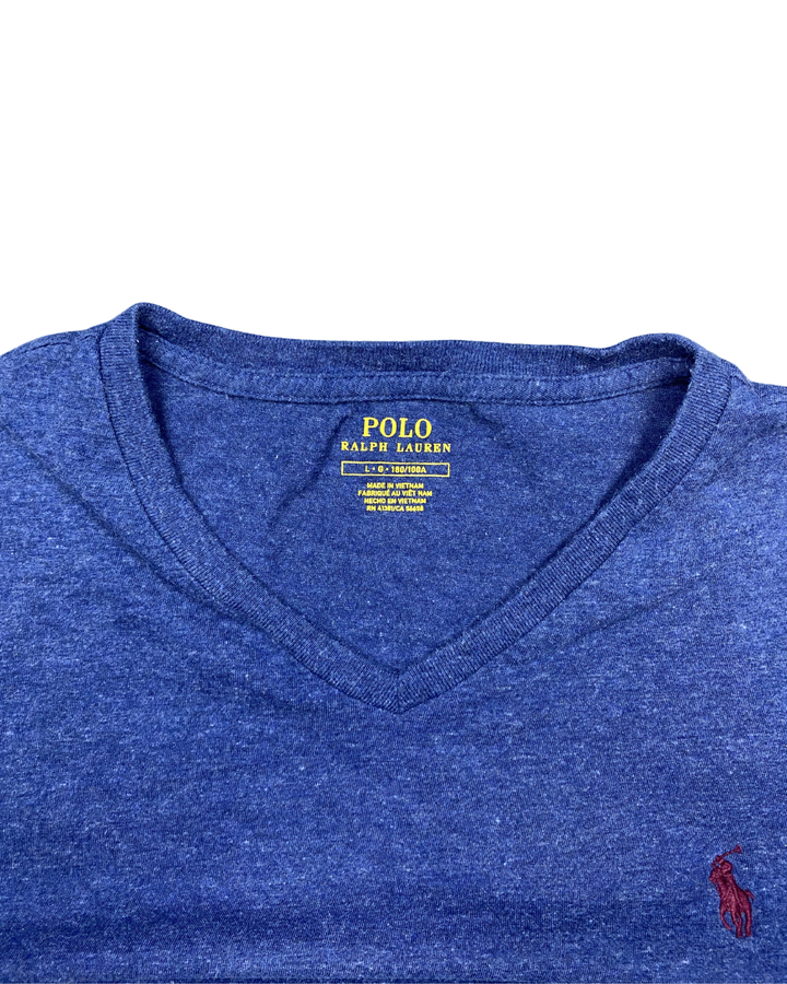 Polo Ralph Lauren V-Neck Long Sleeve T-Shirt (Large)