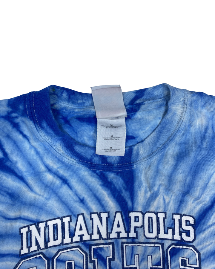 Indianapolis Colts Bob Sanders #21 Tie-Dye Graphic T-Shirt (Medium)