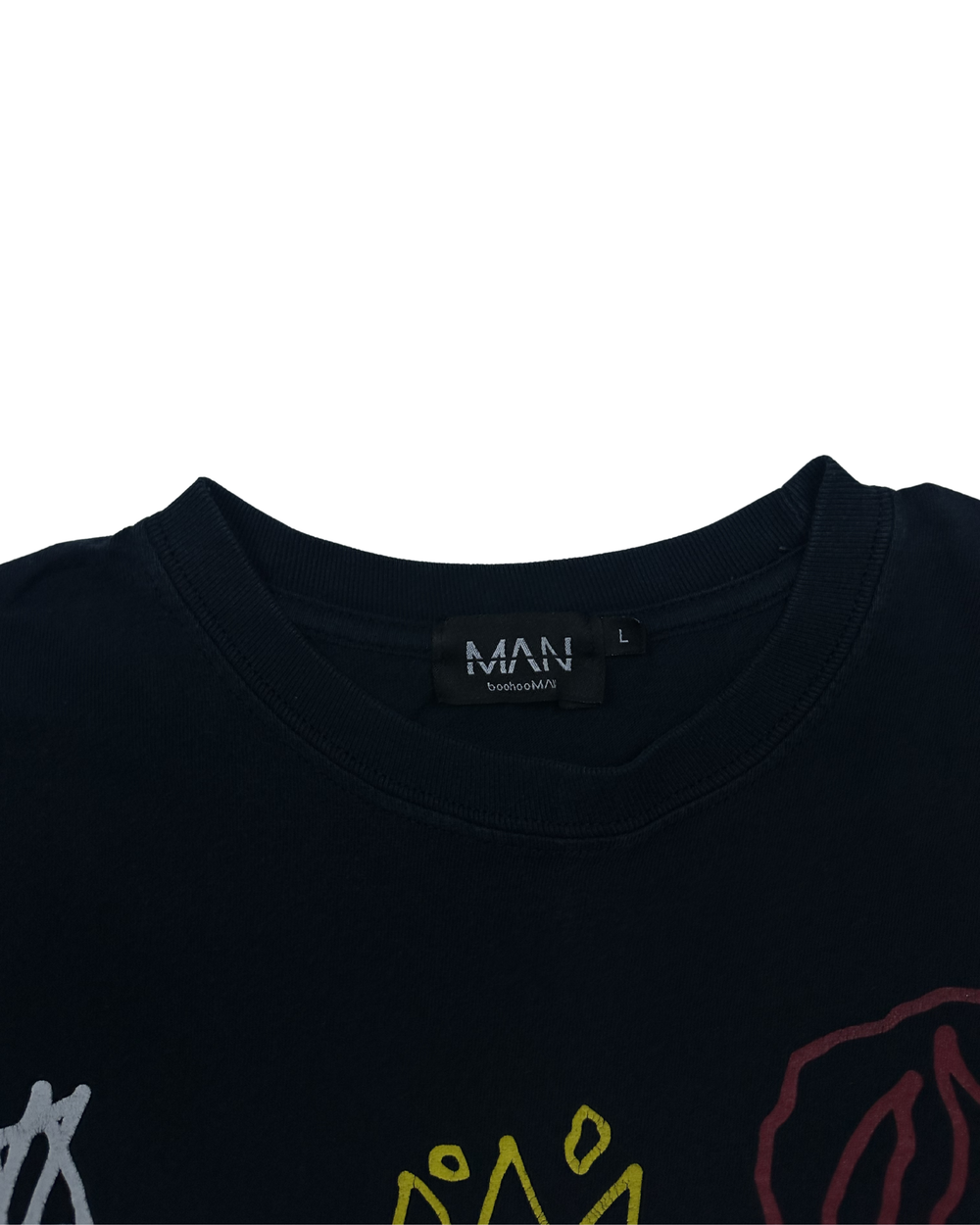 Boohoo MAN Graphic T-Shirt (Large)