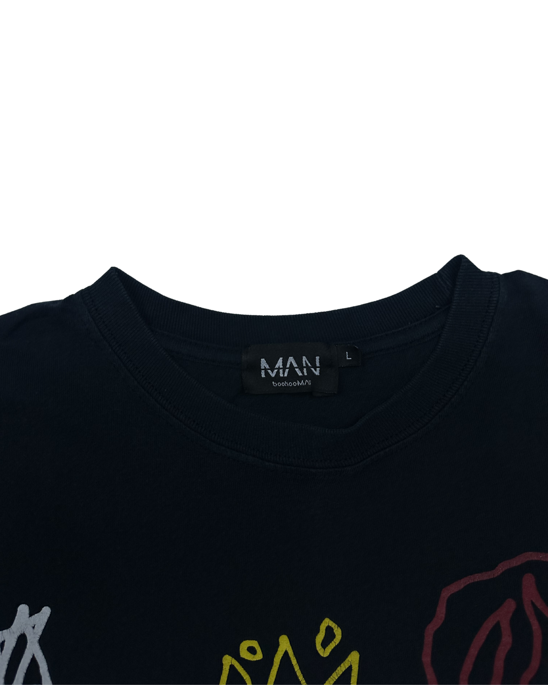 Boohoo MAN Graphic T-Shirt (Large)