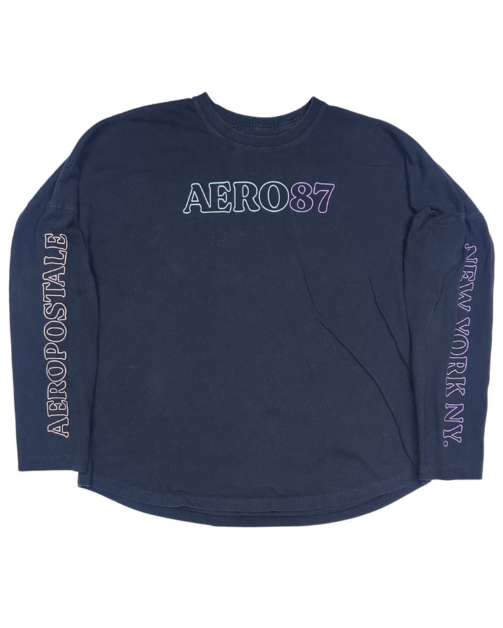 Aeropostale AERO87 New York Long Sleeve T-Shirt (Large)