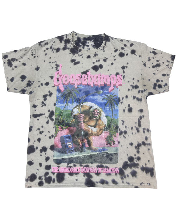 Goosebumps Abominable Snowman of Pasadena Tie-Dye T-Shirt (medium)