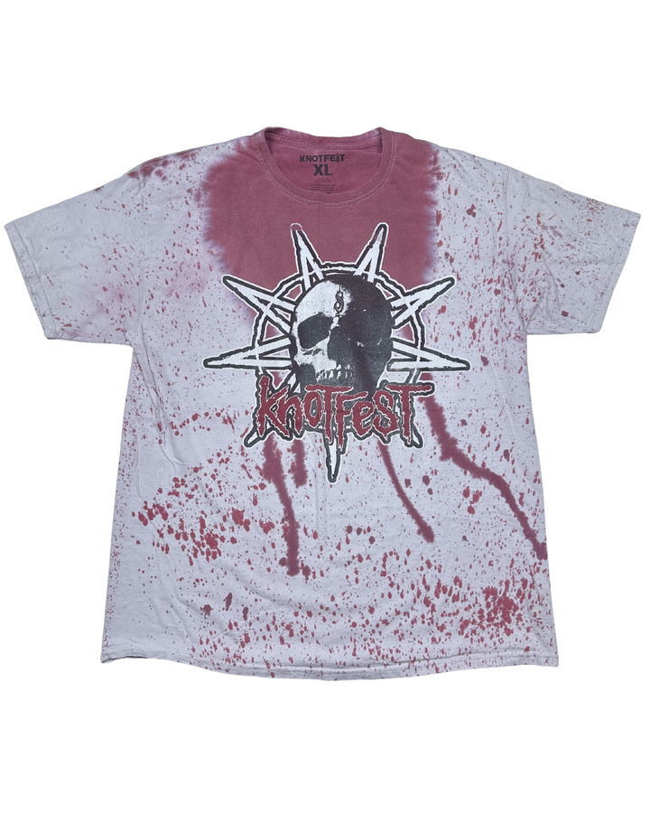 Knotfest Roadshow 2022 Bleached Graphic T-Shirt (XL)