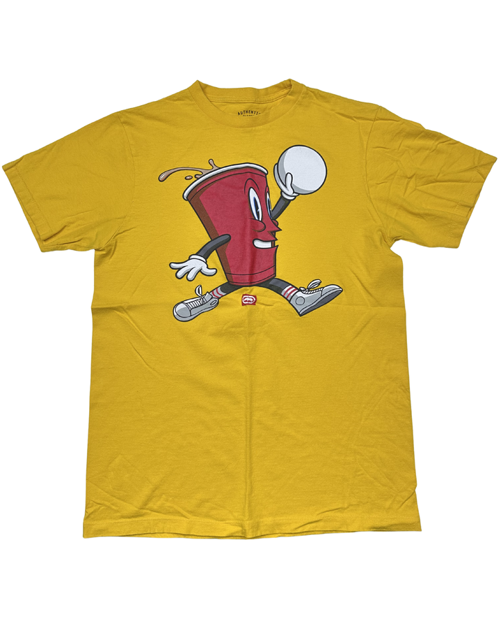 Ecko Unltd Beer Pong Cup Graphic T-Shirt (Medium)