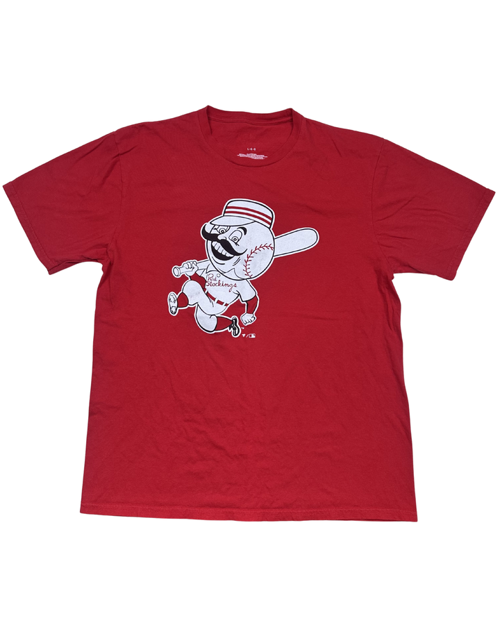 Cincinnati Reds Mr. Redlegs Mascot T-Shirt (large)
