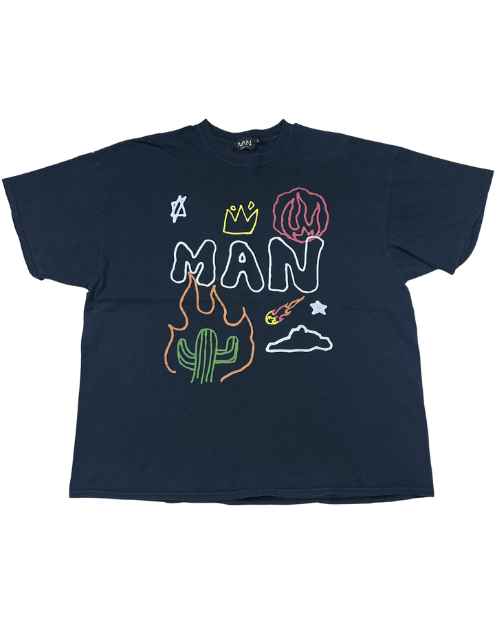 Boohoo MAN Graphic T-Shirt (Large)