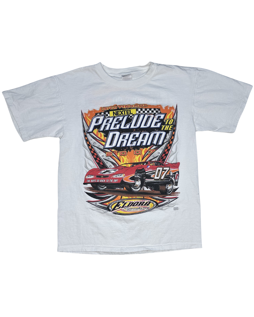 Nextel Prelude to the Dream 2007 Eldora Speedway Racing T-Shirt (Medium)