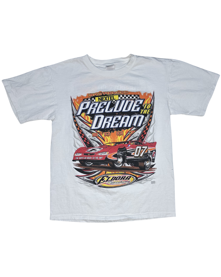 Nextel Prelude to the Dream 2007 Eldora Speedway Racing T-Shirt (Medium)