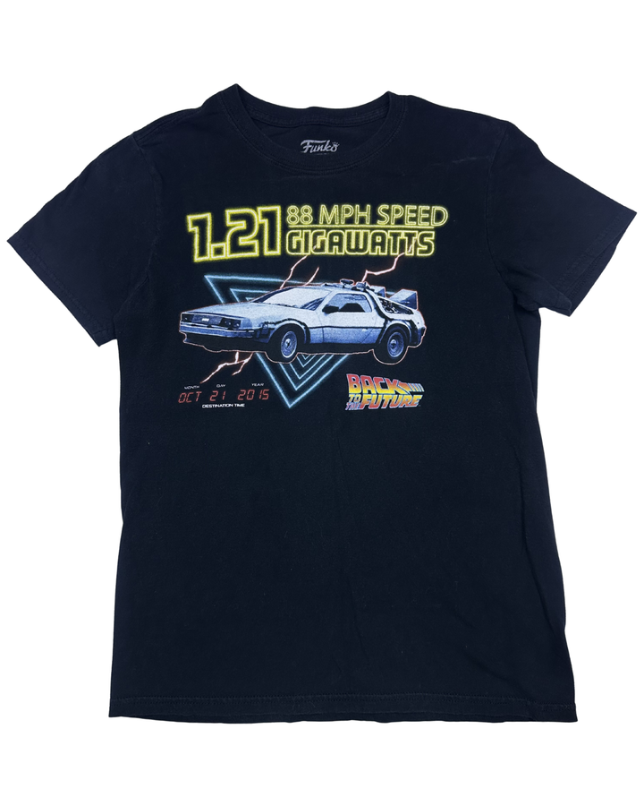 Funko Back to the Future 1.21 Gigawatts Graphic T-Shirt (Medium)