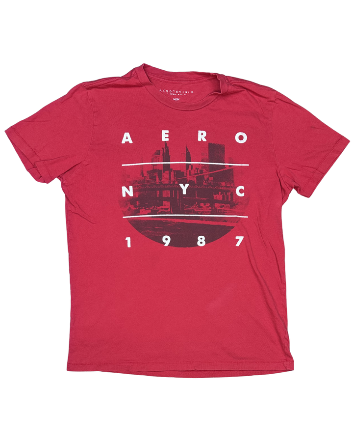 Aeropostale NYC 1987 Graphic T-Shirt (Medium)