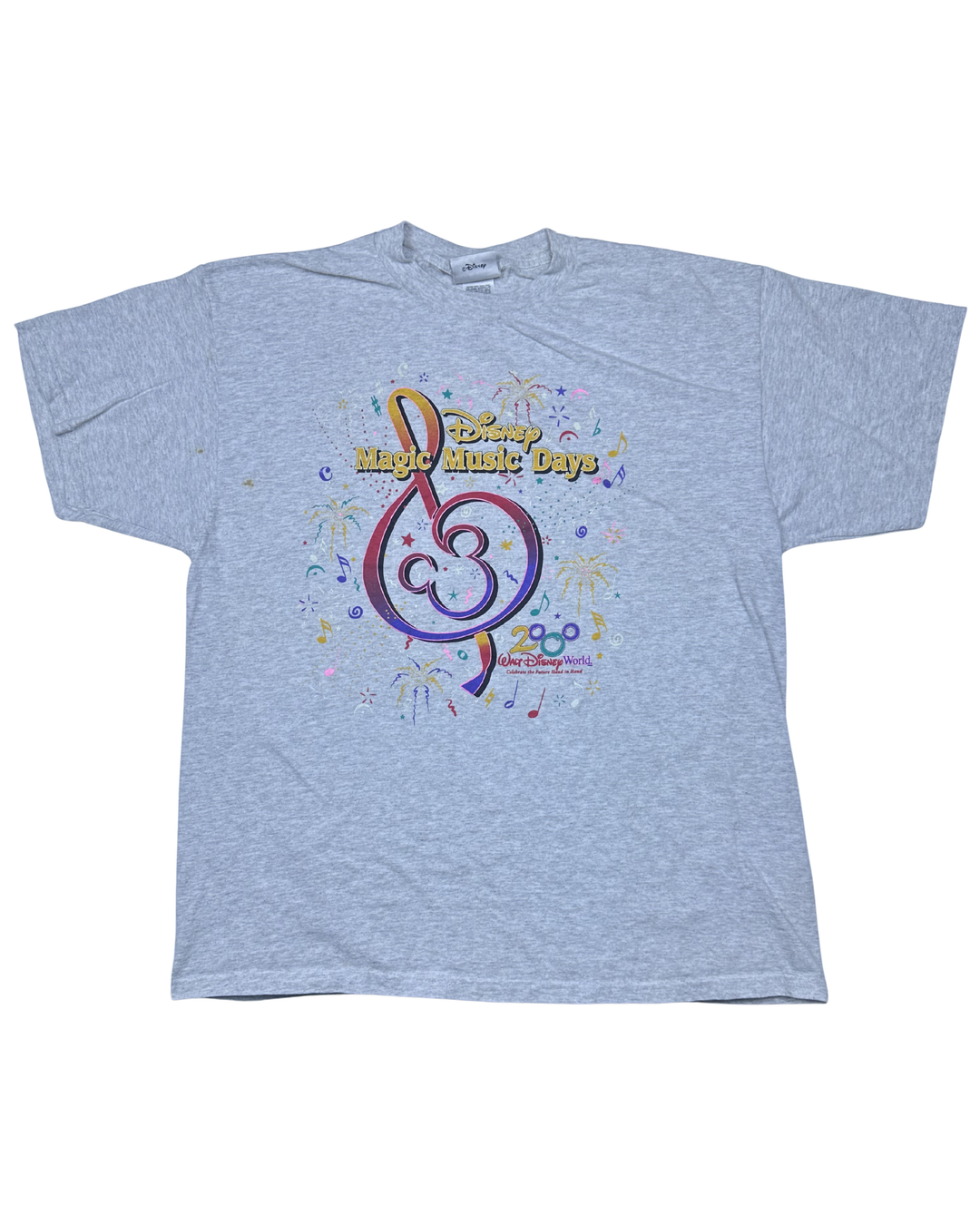 Walt Disney World Magic Music Days 2000 Graphic T-Shirt (XL)