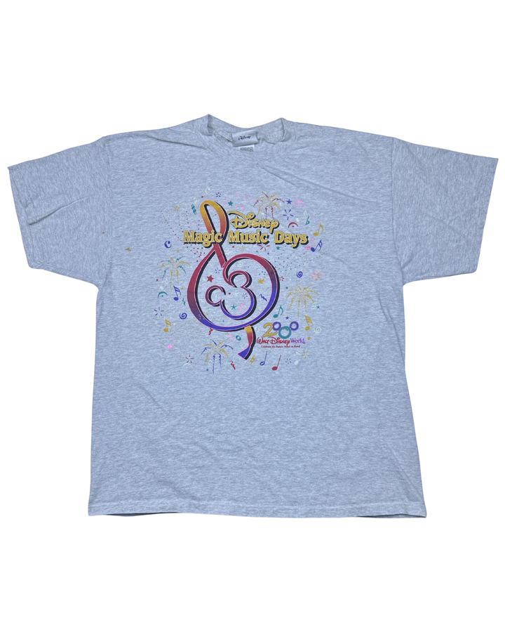Walt Disney World Magic Music Days 2000 Graphic T-Shirt (XL)