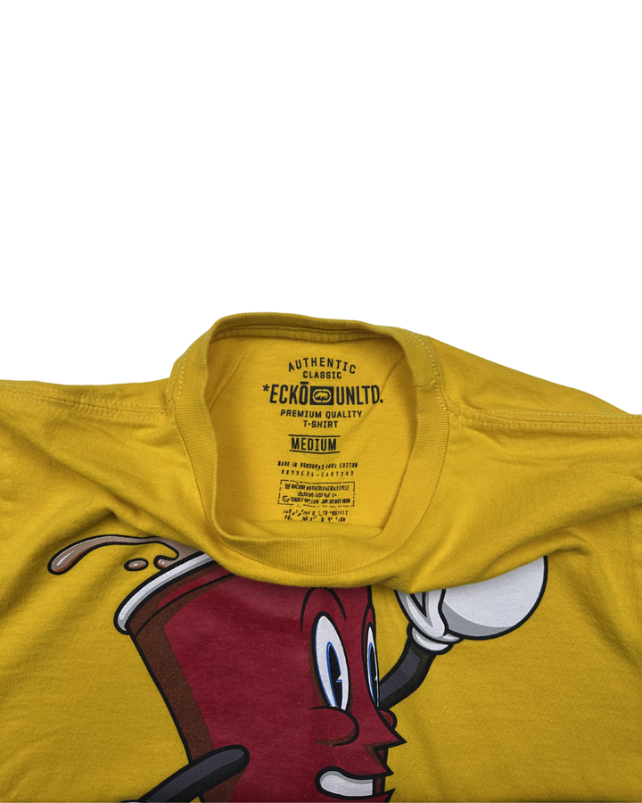 Ecko Unltd Beer Pong Cup Graphic T-Shirt (Medium)