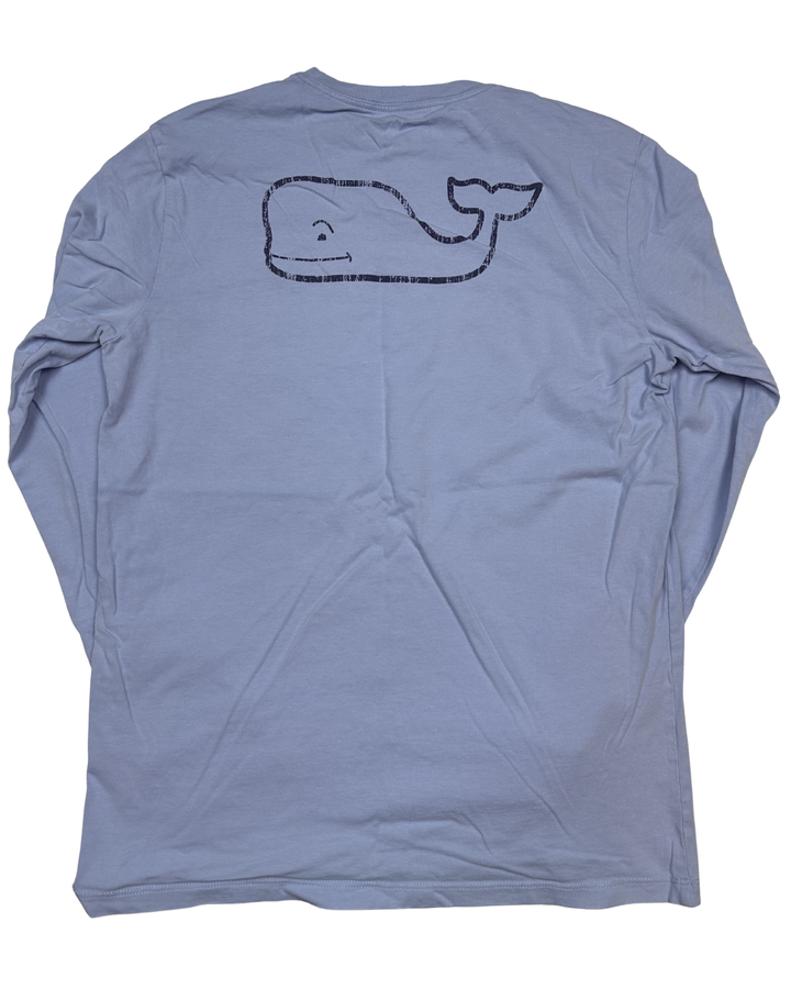 Vineyard Vines Whale Long Sleeve Pocket T-Shirt (youth XL)