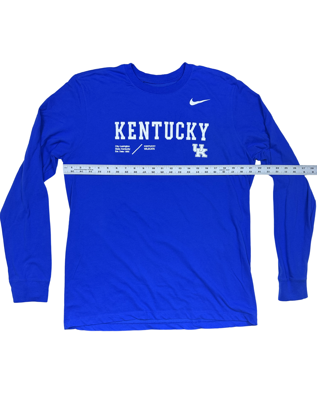 Nike Kentucky Wildcats Long Sleeve T-Shirt (Large)