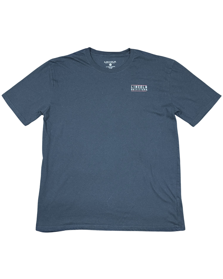 Lincoln Outfitters Hard Work Doesn't Hurt Graphic T-Shirt (XL)