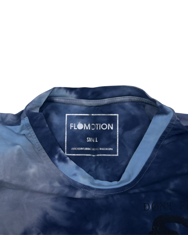 Flomotion Don't Feed the Locals Alligator Tie-Dye T-Shirt (Small)
