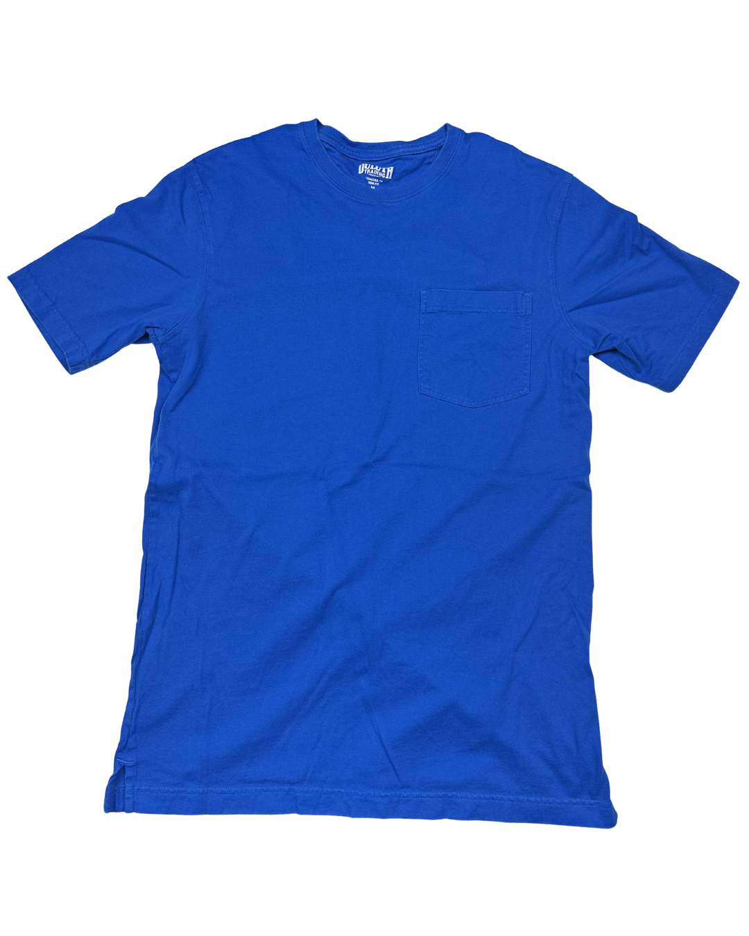 Duluth Trading co. Solid Royal Blue Pocket T-Shirt (tall medium)