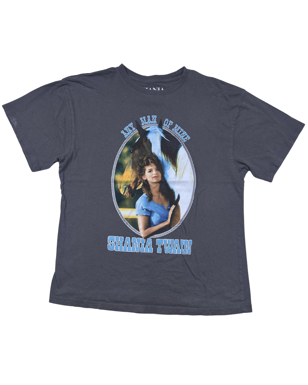Shania Twain Any Man of Mine Graphic T-Shirt (Small)