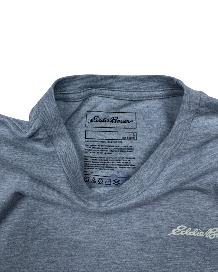 Eddie Bauer American Eagle Flag Graphic T-Shirt (Large)