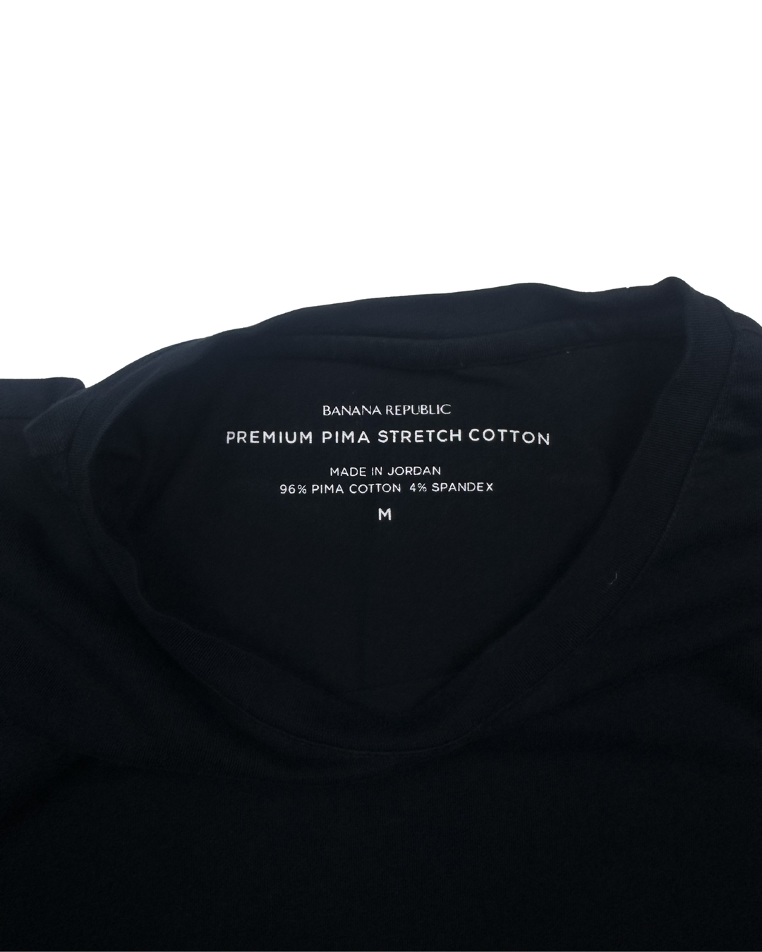 Banana Republic Premium Pima Stretch Cotton T-Shirt (Medium)