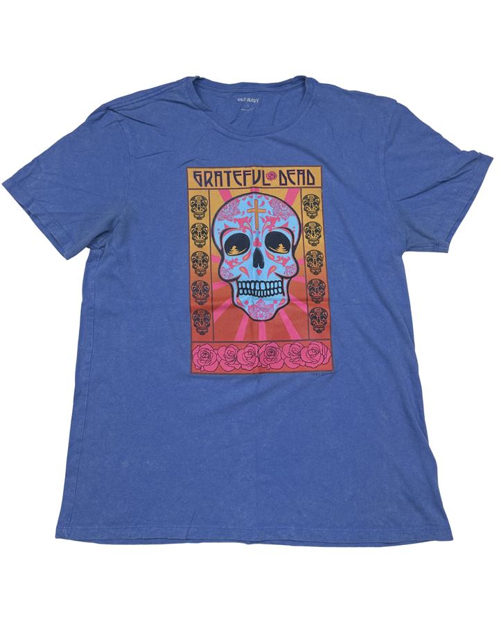 Grateful Dead Sugar Skull Graphic T-Shirt (large)