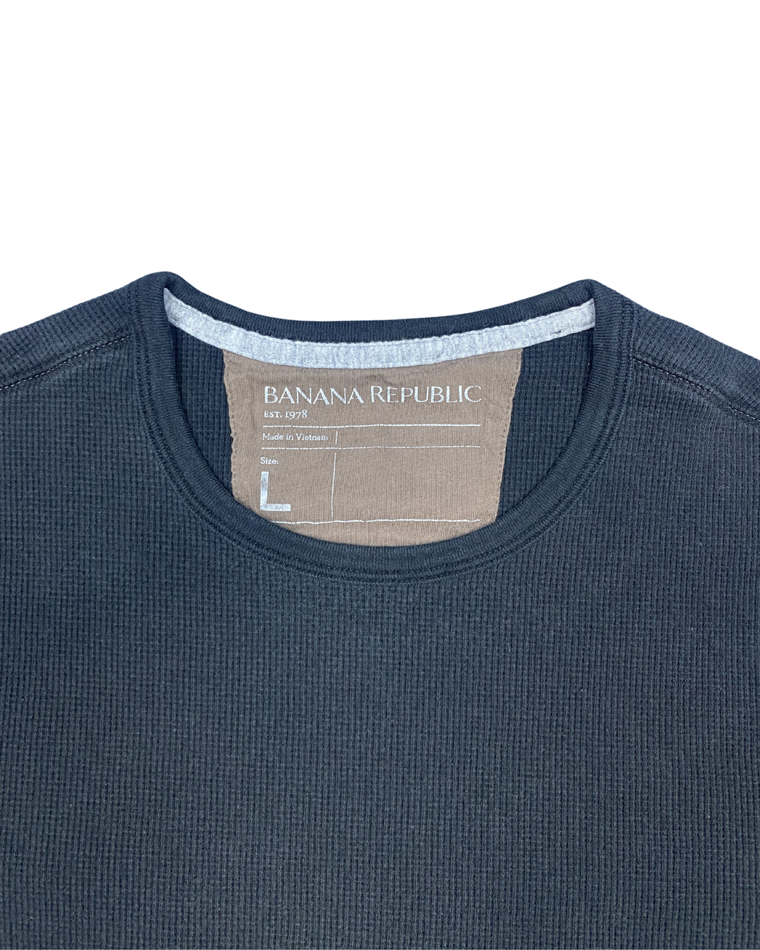 Banana Republic Thermal Long Sleeve T-Shirt (Large)
