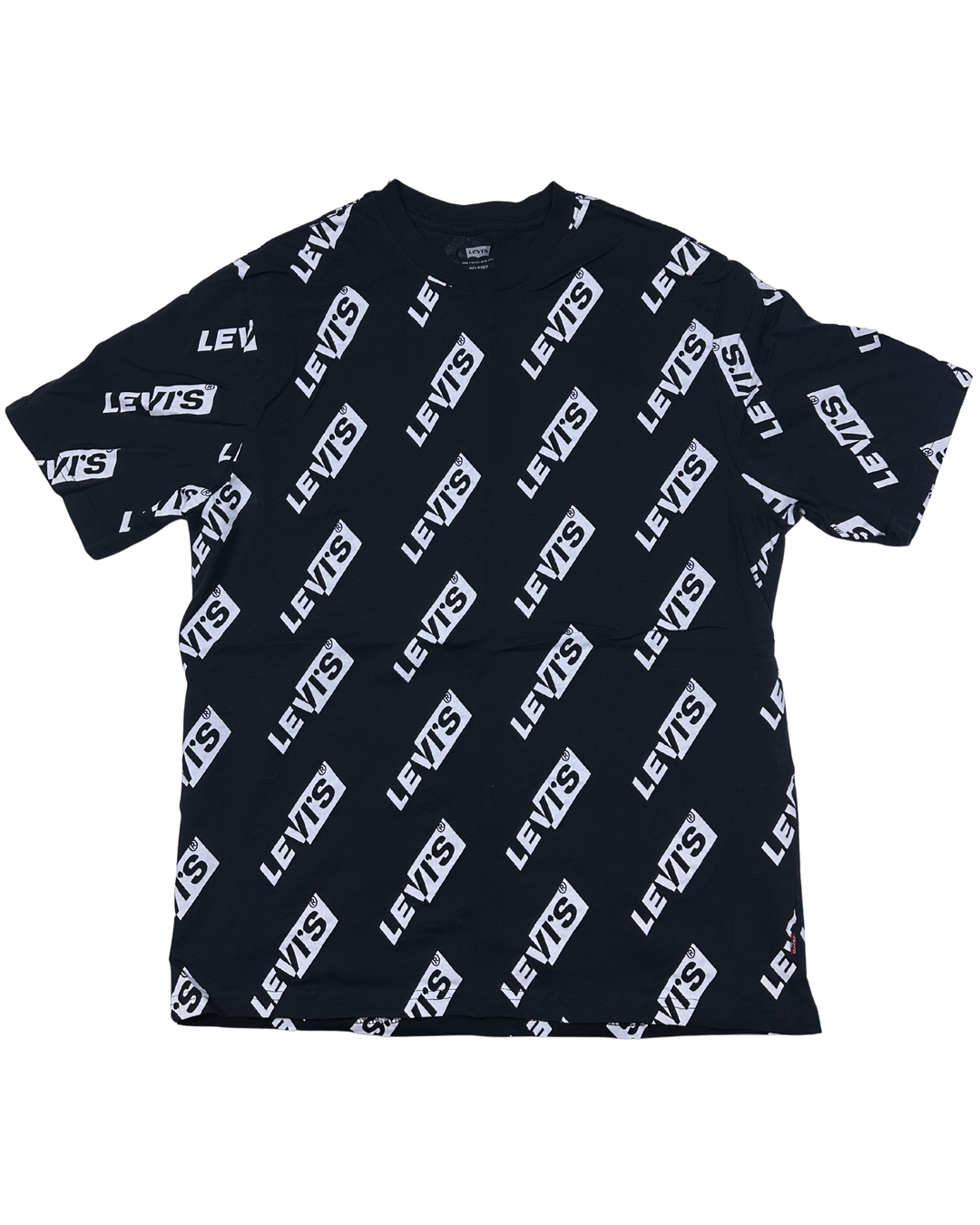 Levi's All-Over Logo Print Relaxed T-Shirt (small)