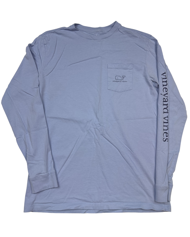 Vineyard Vines Whale Long Sleeve Pocket T-Shirt (youth XL)