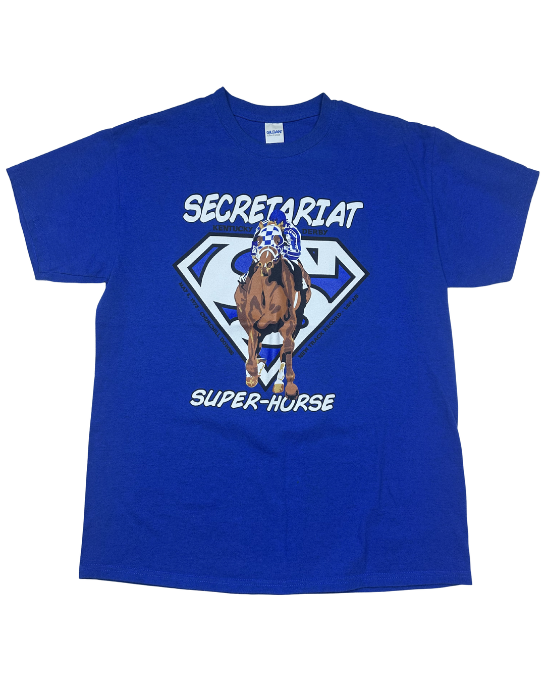 Secretariat Super-Horse Graphic T-Shirt (Large)