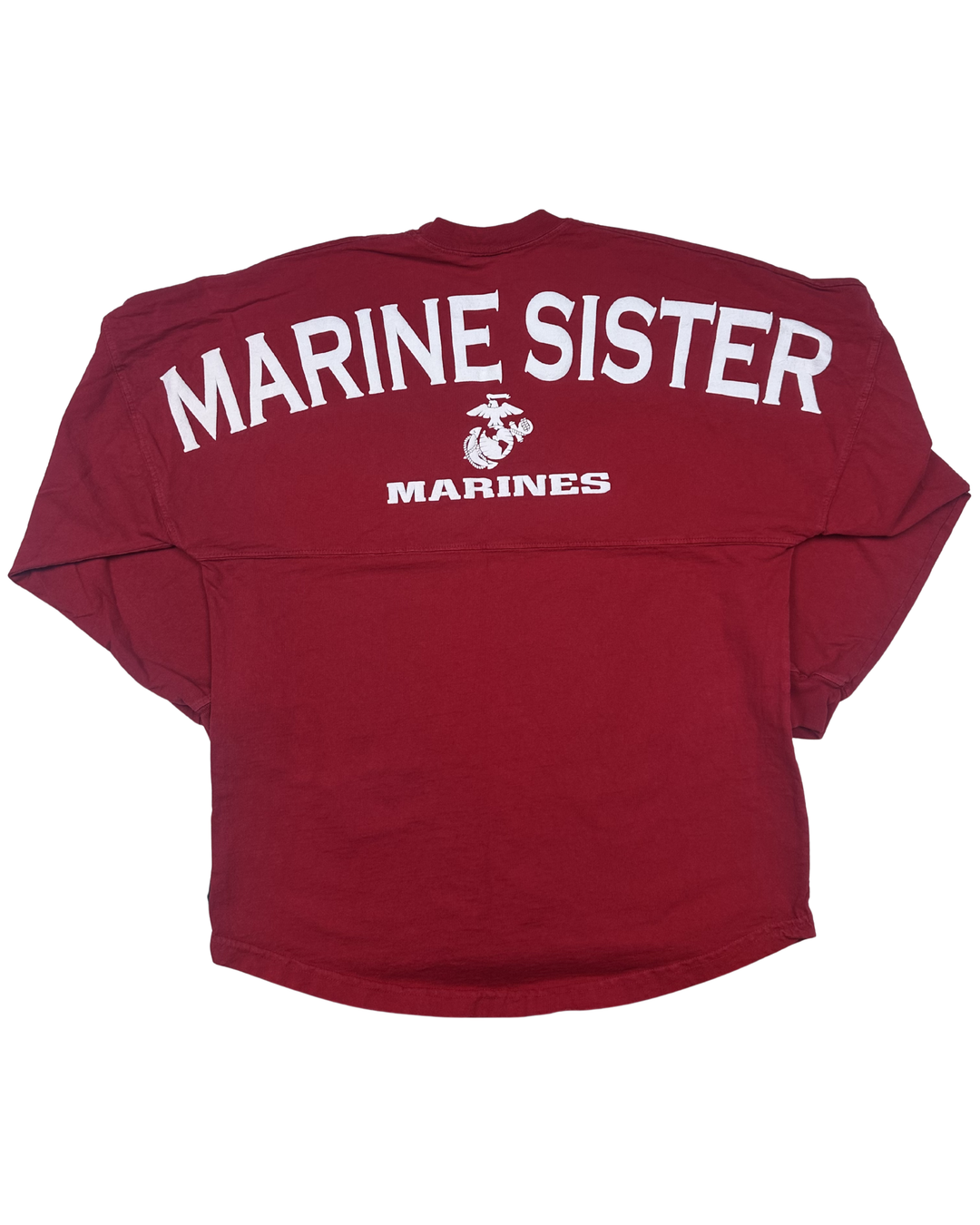 Marines Spirit Jersey Marine Sister Long Sleeve T-Shirt (small)