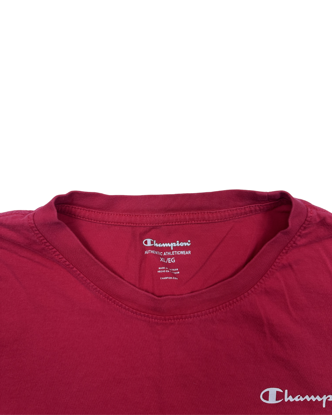 Champion Script Logo T-Shirt Berry (xl)
