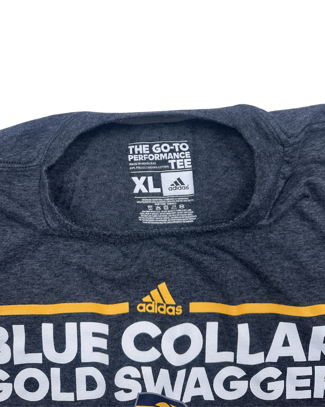 Adidas Indiana Pacers Blue Collar Gold Swagger T-Shirt (xl)