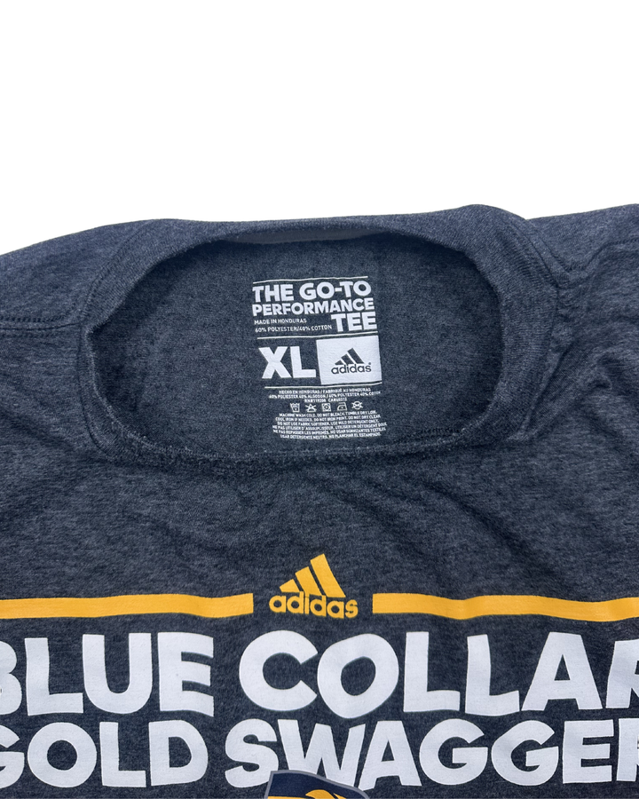 Adidas Indiana Pacers Blue Collar Gold Swagger T-Shirt (xl)