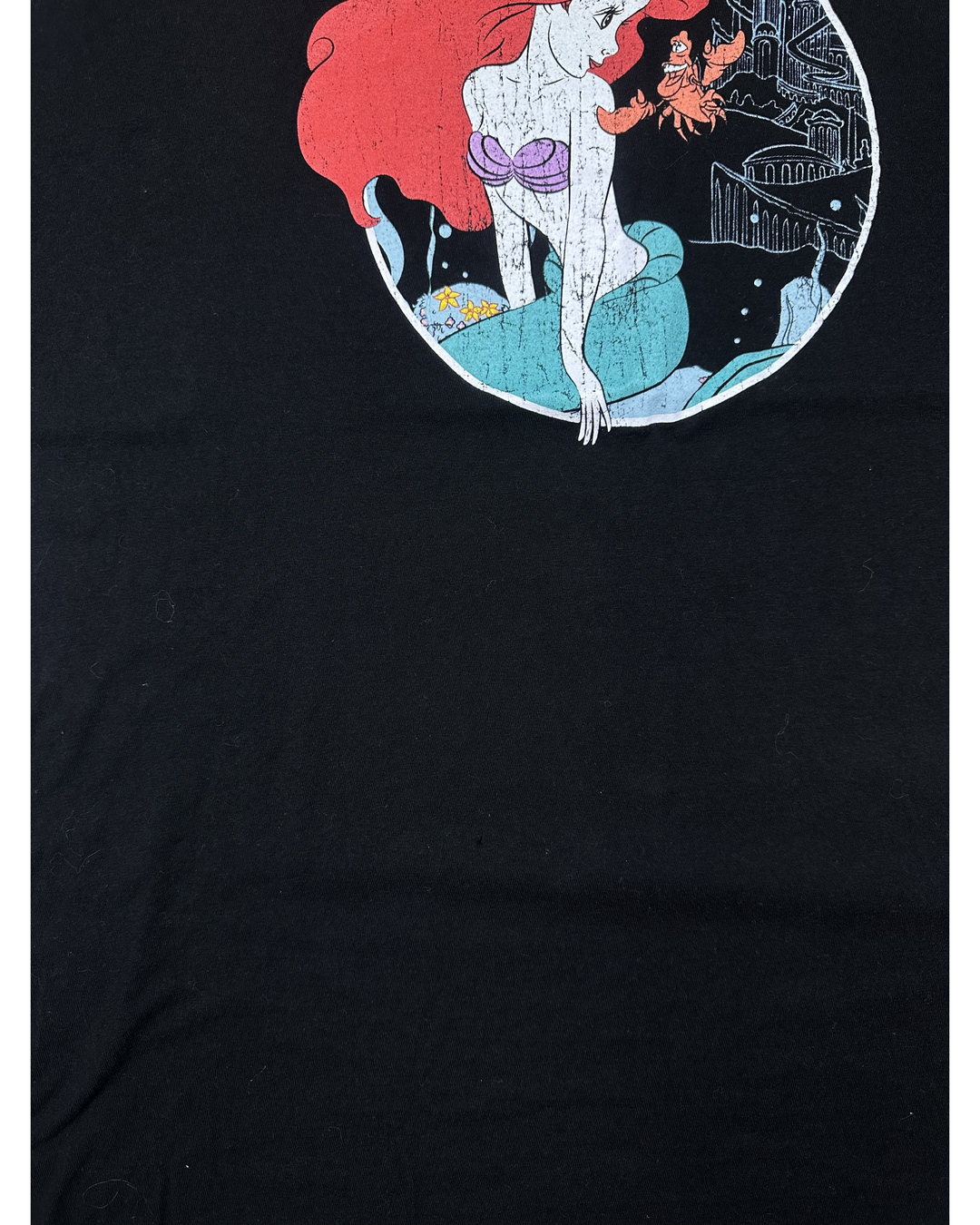 Disney Little Mermaid Ariel Graphic T-Shirt (3X-Large)