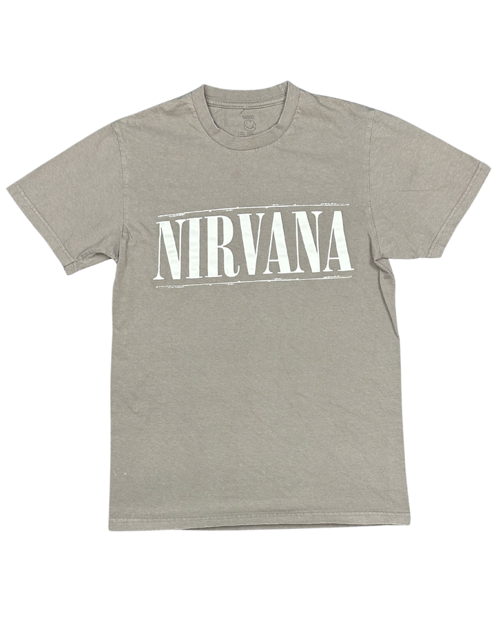 Nirvana Smiley Face Logo T-Shirt (Small)