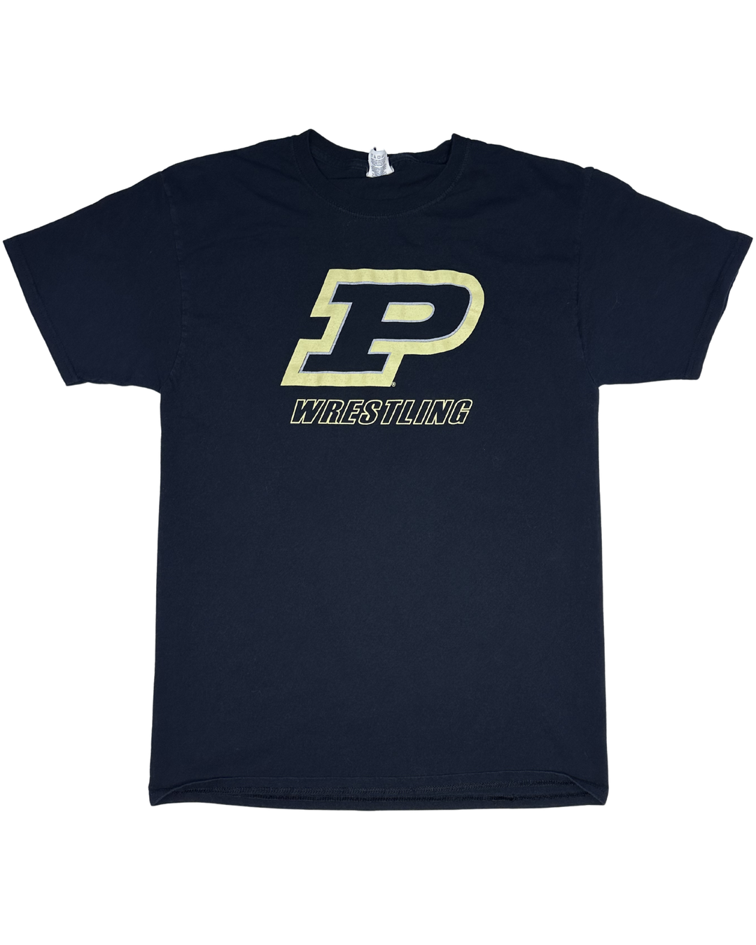 Purdue Boilermakers Wrestling Graphic T-Shirt (Medium)