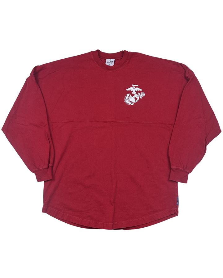 Marines Spirit Jersey Marine Sister Long Sleeve T-Shirt (small)