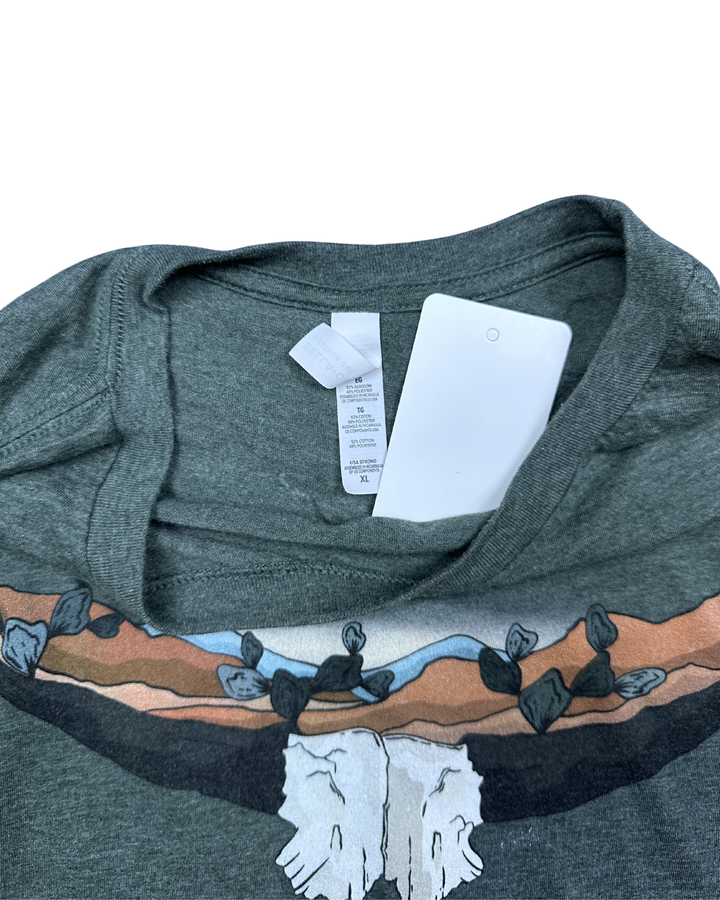 Duck Hunting Scene Long Sleeve Graphic T-Shirt (XL)
