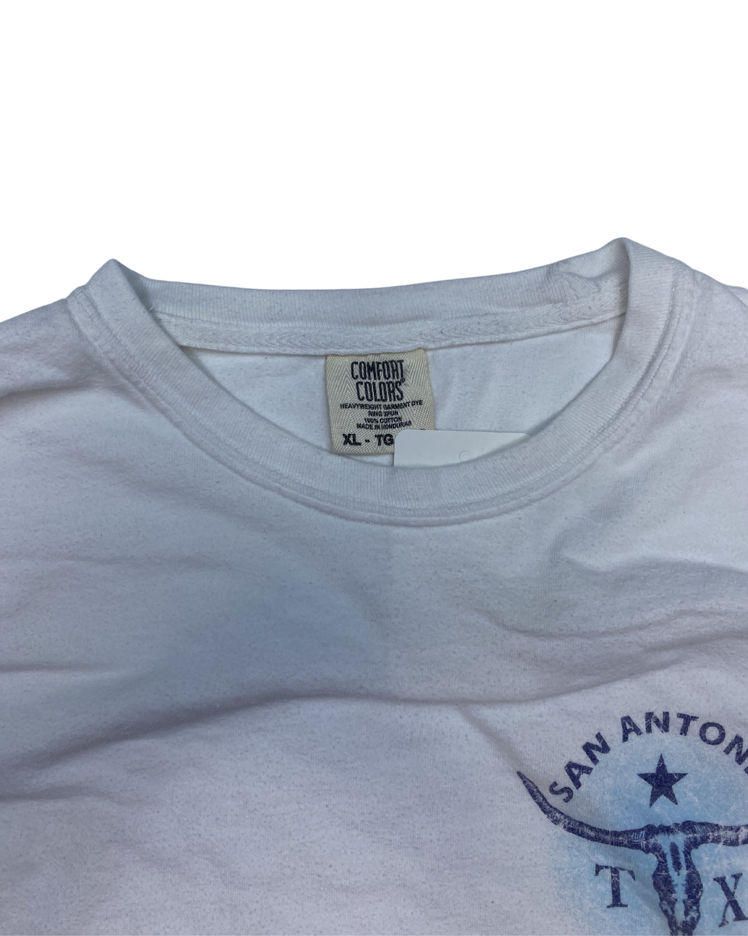 Comfort Colors San Antonio Texas Longhorn Long Sleeve T-Shirt (XL)