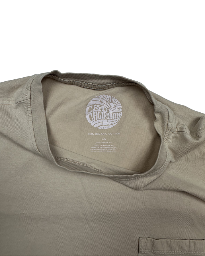 Grit California Organic Cotton Pocket T-Shirt (large)