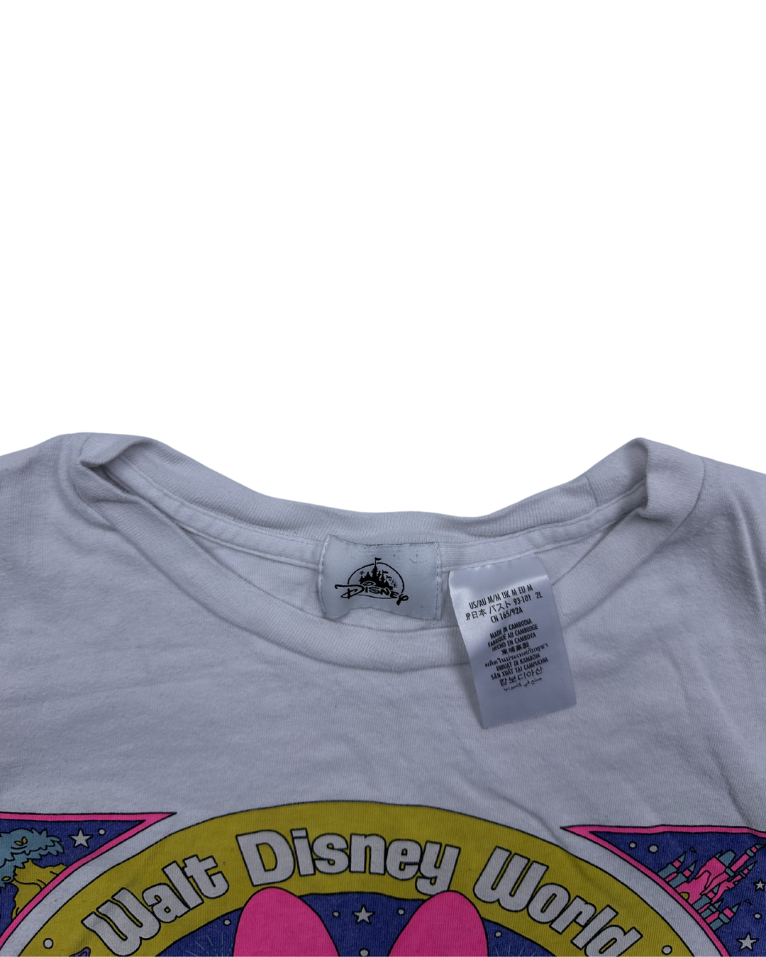 Walt Disney World Minnie 2024 Graphic T-Shirt (women's large)